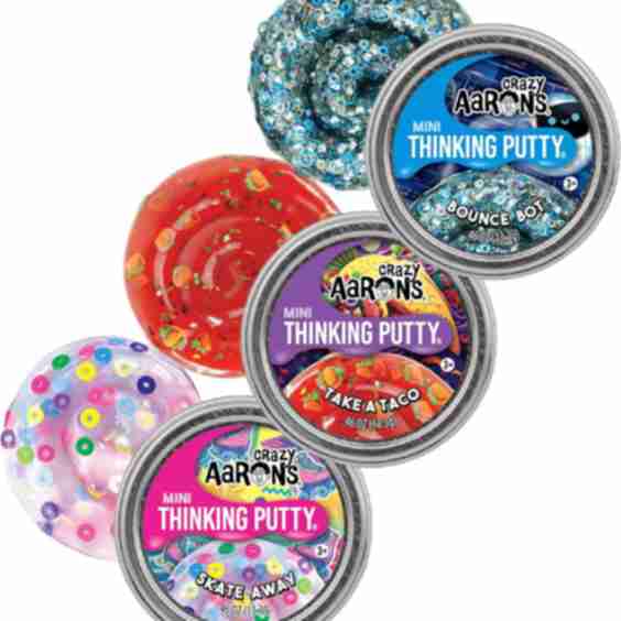 Putty Mini Tins Bounce Bot Skate Away Take A Taco Gift Set Bundle