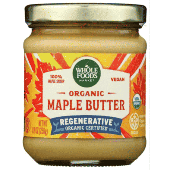 Organic Maple Butter 9 OZ