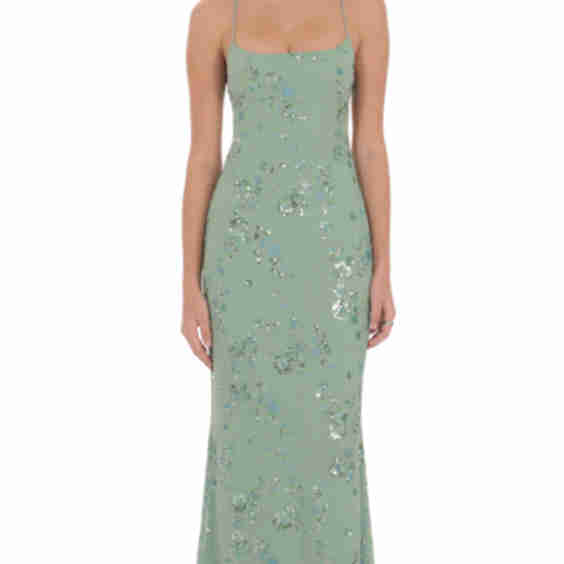 Lilia Embellished Maxi Dress