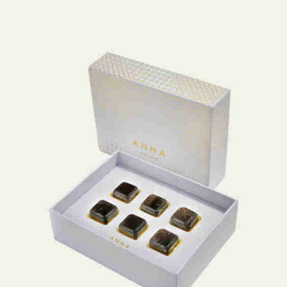 Vida Whisky Gems, Smoky Quartz, Set of 6