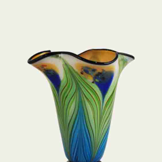 Kalima Decorative Art Glass Vase