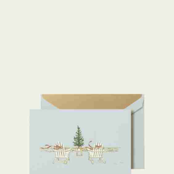 Seaside Christmas Greeting Cards Set Of 10