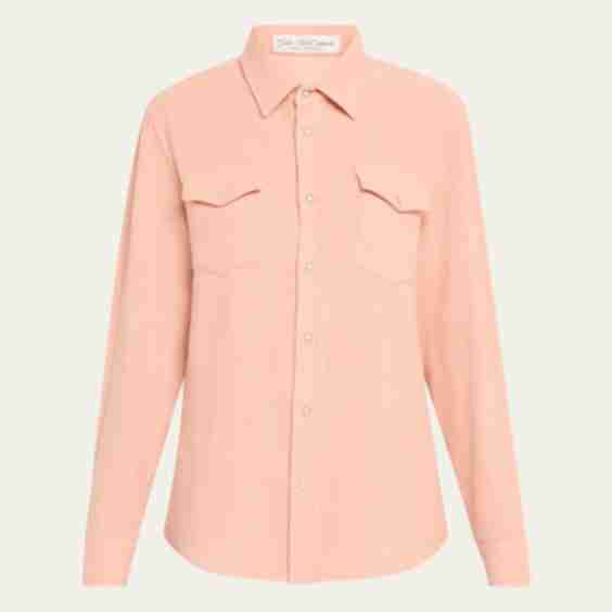 Cashmere Button-Down Shirt