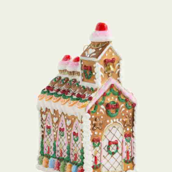 Church Christmas Ornament