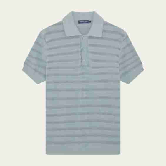 Vidal Cotton Jacquard Polo 