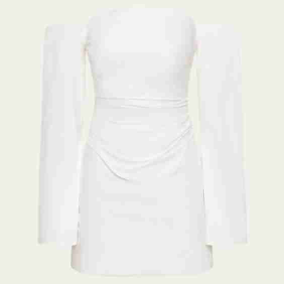 Martina Sleeved Off-Shoulder Mini Dress