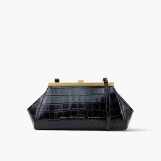 Vintage Crocodile Frame Bag 