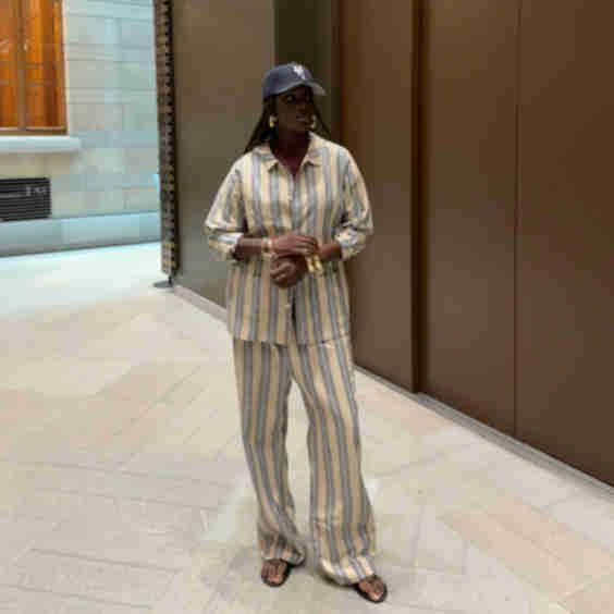 Uno Wide Leg Old School Matching Set