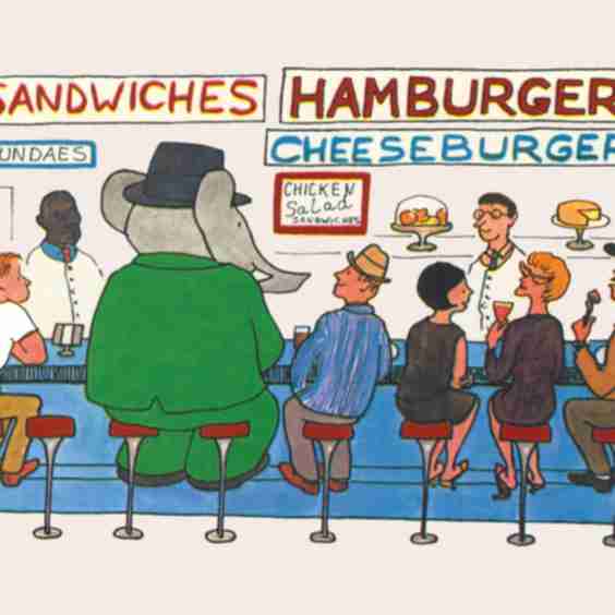 Babar Comes to America Print
