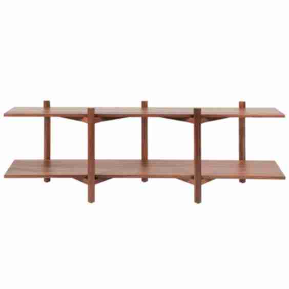 Zig Zag Media Shelf