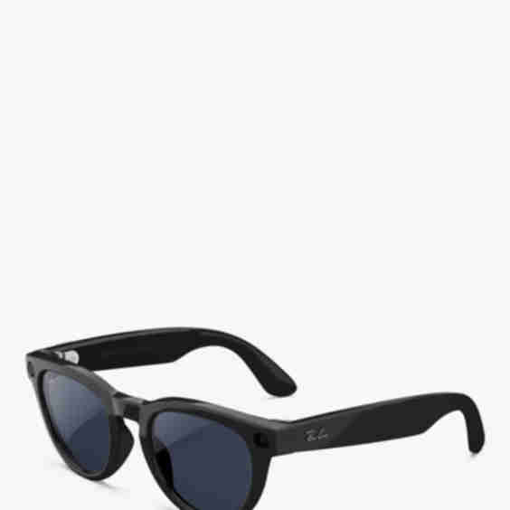 Ray Ban Meta Headliner Gen 2 Glasses Shiny Black Clear To Sapphire Transitions Lens