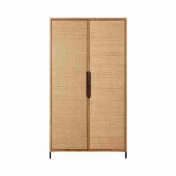 Armoire Pioneer Rattan Wardrobe