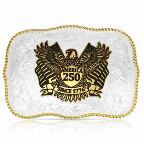 Americas 250th Anniversary Buckle