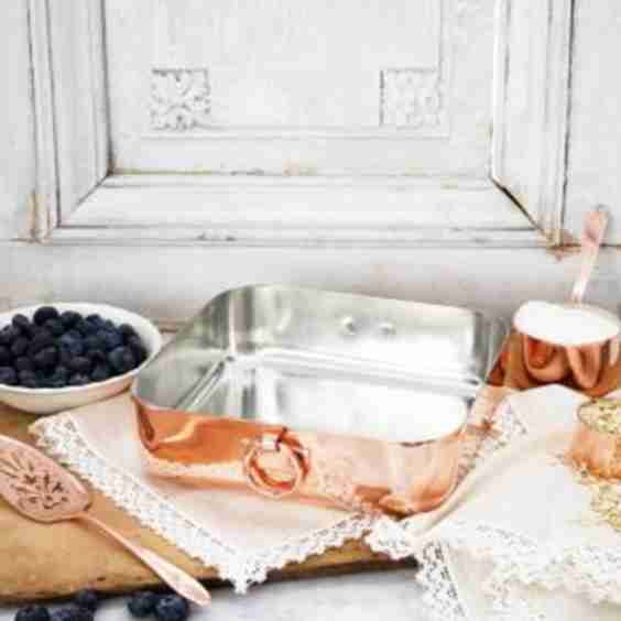 Vintage Inspired Copper Baking Pan