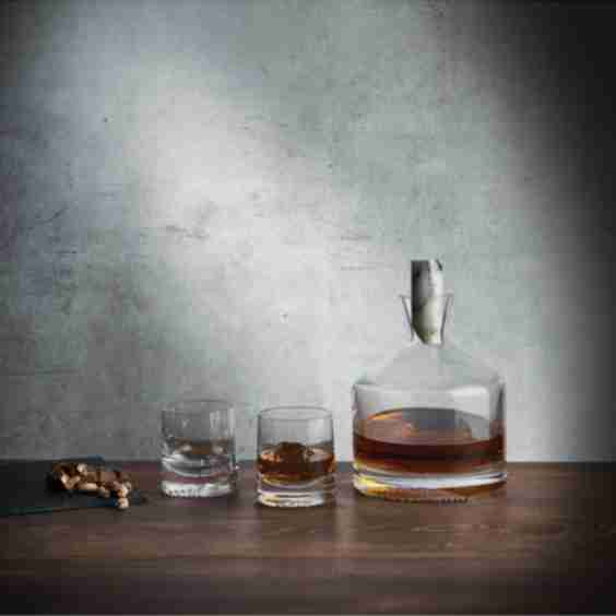 Alba Whisky Carafe & 2 Tumblers Gift Set