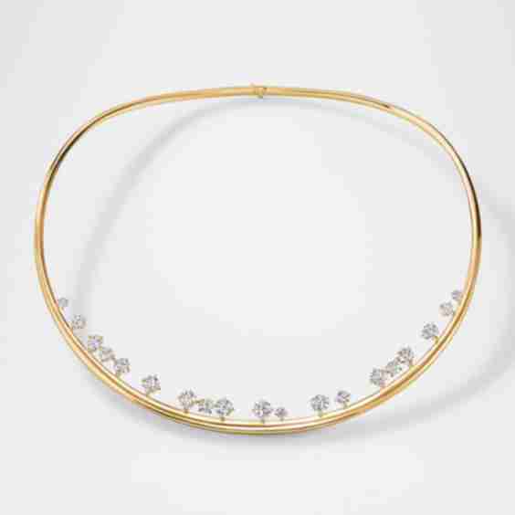 Barre Floating Diamond Choker