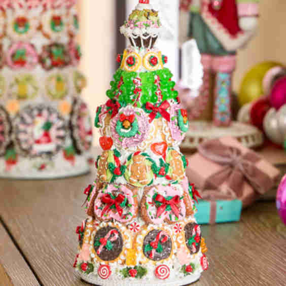 Small Holiday Candy Tree, 12"
