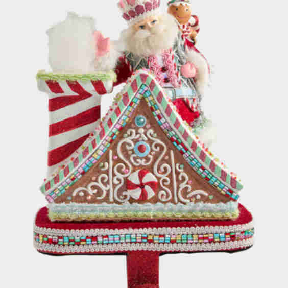 Sweet Delights Santa Stocking Holder
