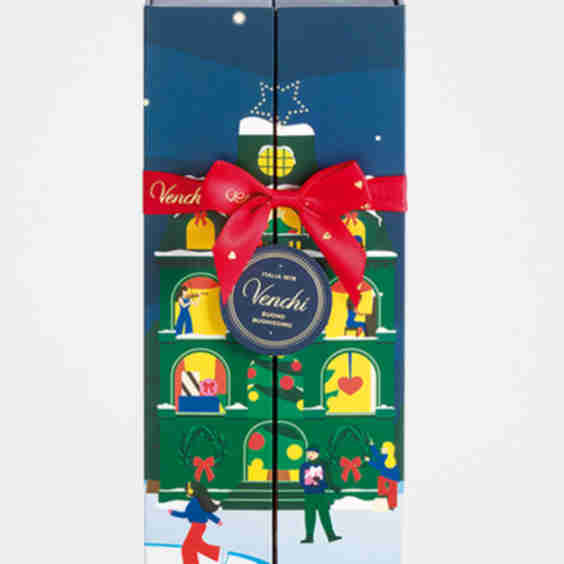 Venchi X Alice Bureau Christmas Deluxe Chocolate Advent Calendar