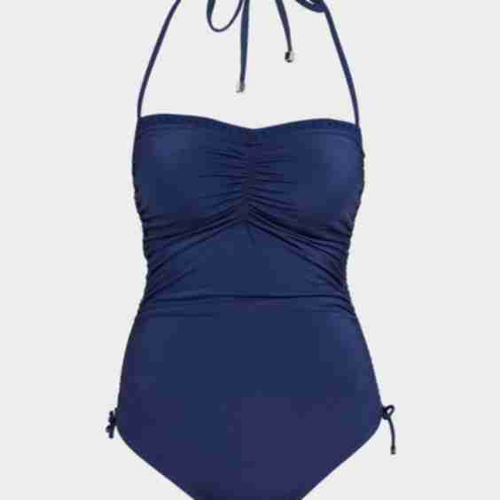 Billy Rose Bandeau One-Piece Swimsuit