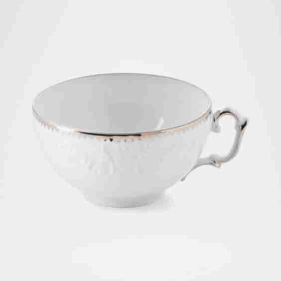 Simply Anna Platinum-Rim Teacup