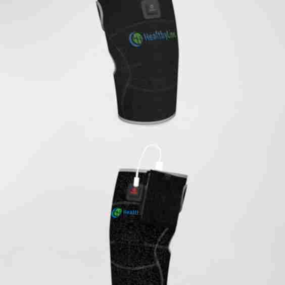 Portable Heated Gemstone Knee Pad Inframat Pro