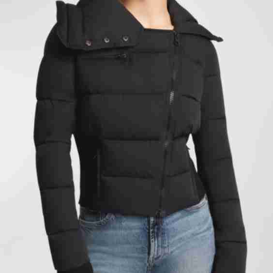 Asymmetrical Puffer Jacket