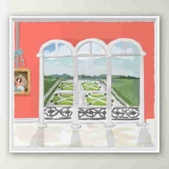 "Deer Park" Art by Dana Gibson
