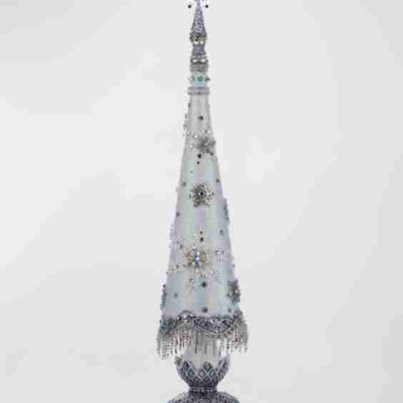 Crystal Christmas Tabletop Tree