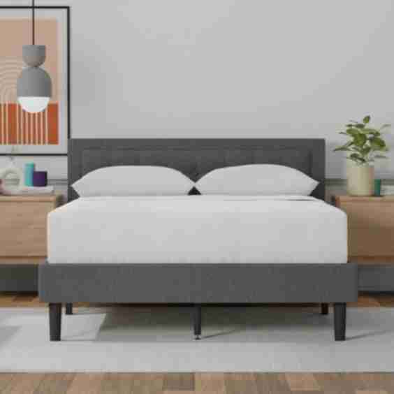 Mornington Upholstered Bed Frame with Headboard