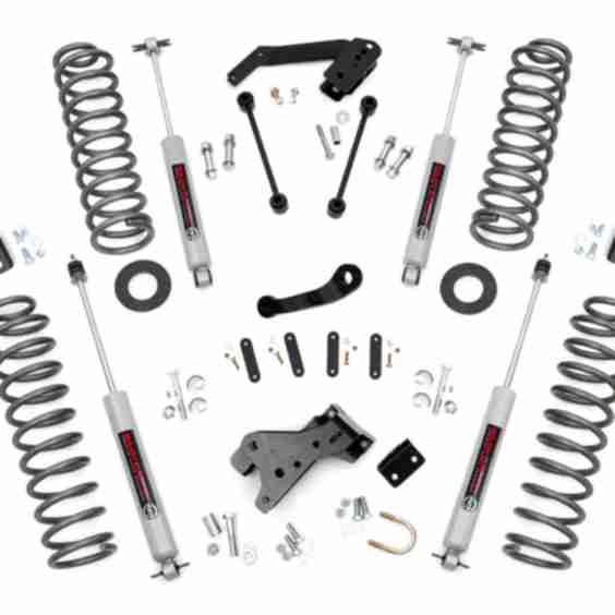 4 Inch Lift Kit Jeep Wrangler Jk 2Wd/4Wd (2007-2018)