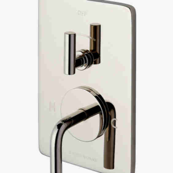 Flyte Integrated Thermostatic And Volume Control Trim With Lever Handle