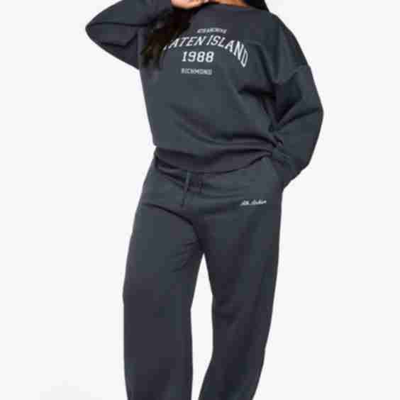 Plus Ath Archive Embroidered Straight Leg Jogger