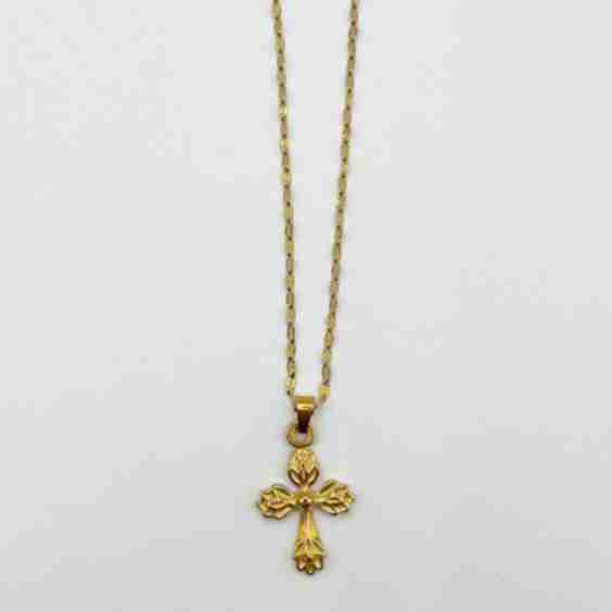 Cross Pendant Necklace with Gift Box