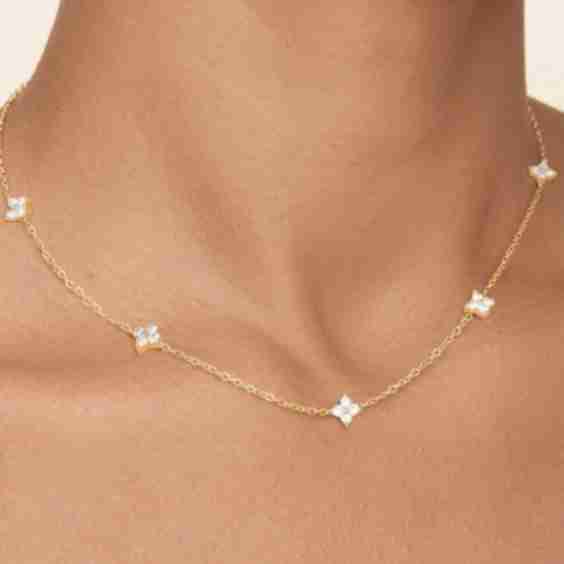 Clover Diamond Necklace