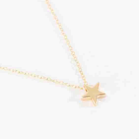 Plated Star Necklace