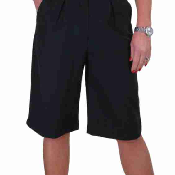 Smart Wide Leg Relaxed Fit Shorts