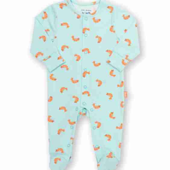 Baby Little Shrimp Organic Cotton Sleepsuit