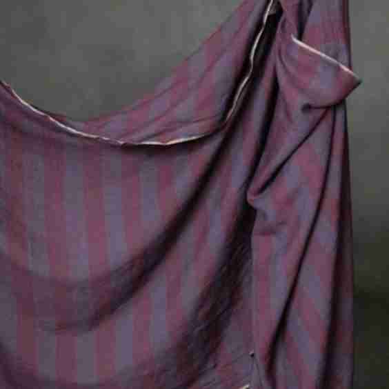 Hygge European Laundered Linen Stripe Fabric