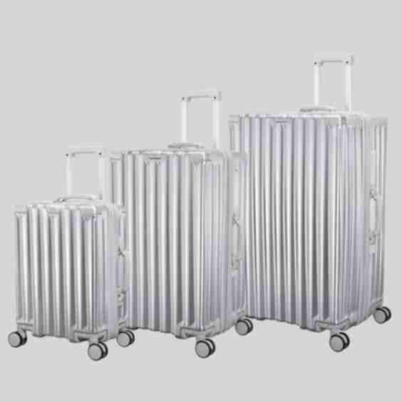 Track Trunk Hard Suitcase