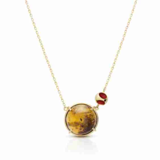 Minute Amber Pendant