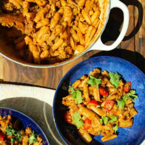 Tex Mex Enchilada Pasta