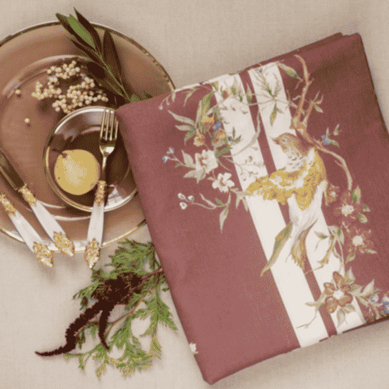 Birds in Bloom Tablecloth