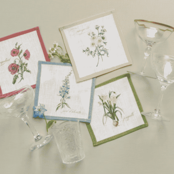 Flore Cocktail Napkins