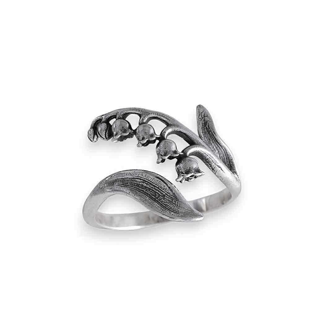May Birth Flower Ring - Lily Of The Valley