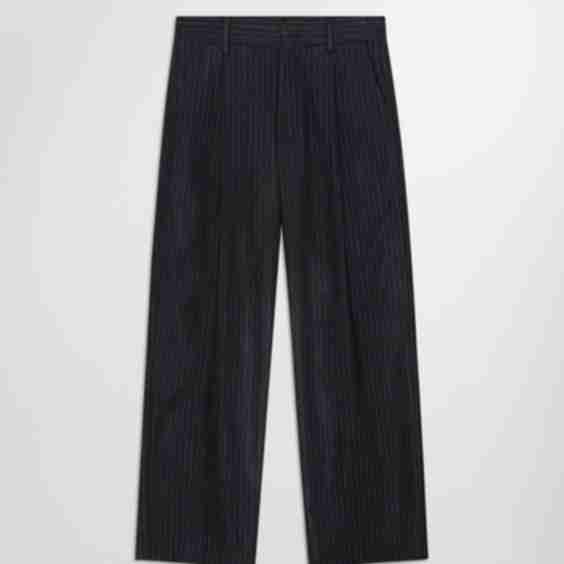 Kay - Relaxed Fit Wool Blend Pants