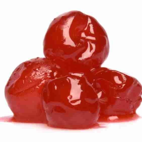 Glazed Red Cherries
