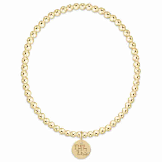 Classic 3 Mm Kentucky Disc Bracelet