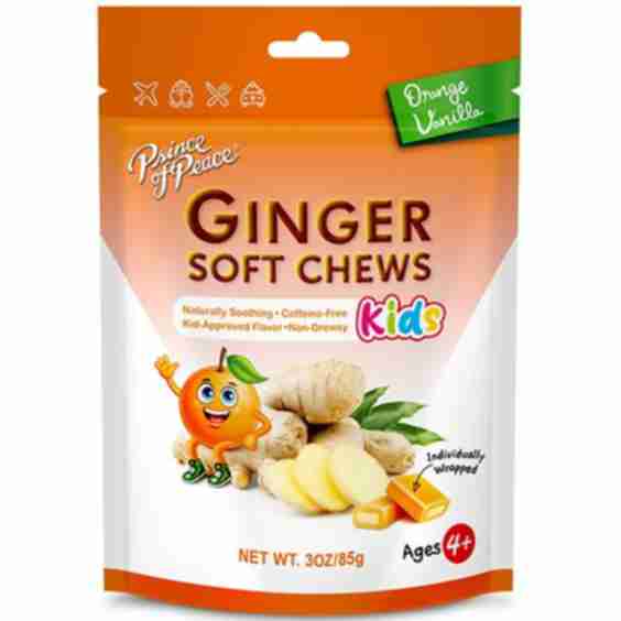 Ginger Soft Chews Orange Vanilla