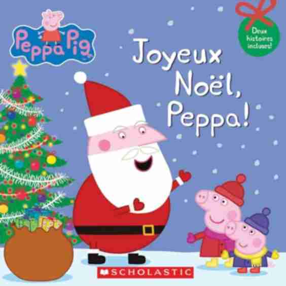 Joyeux Noël Peppa (French Book)